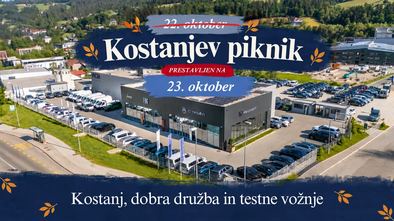 Kostanj, avtomobili in dobra družba!