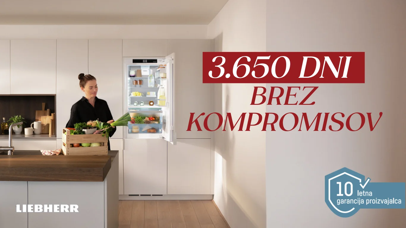 10 let brez skrbi z Liebherr garancijo.