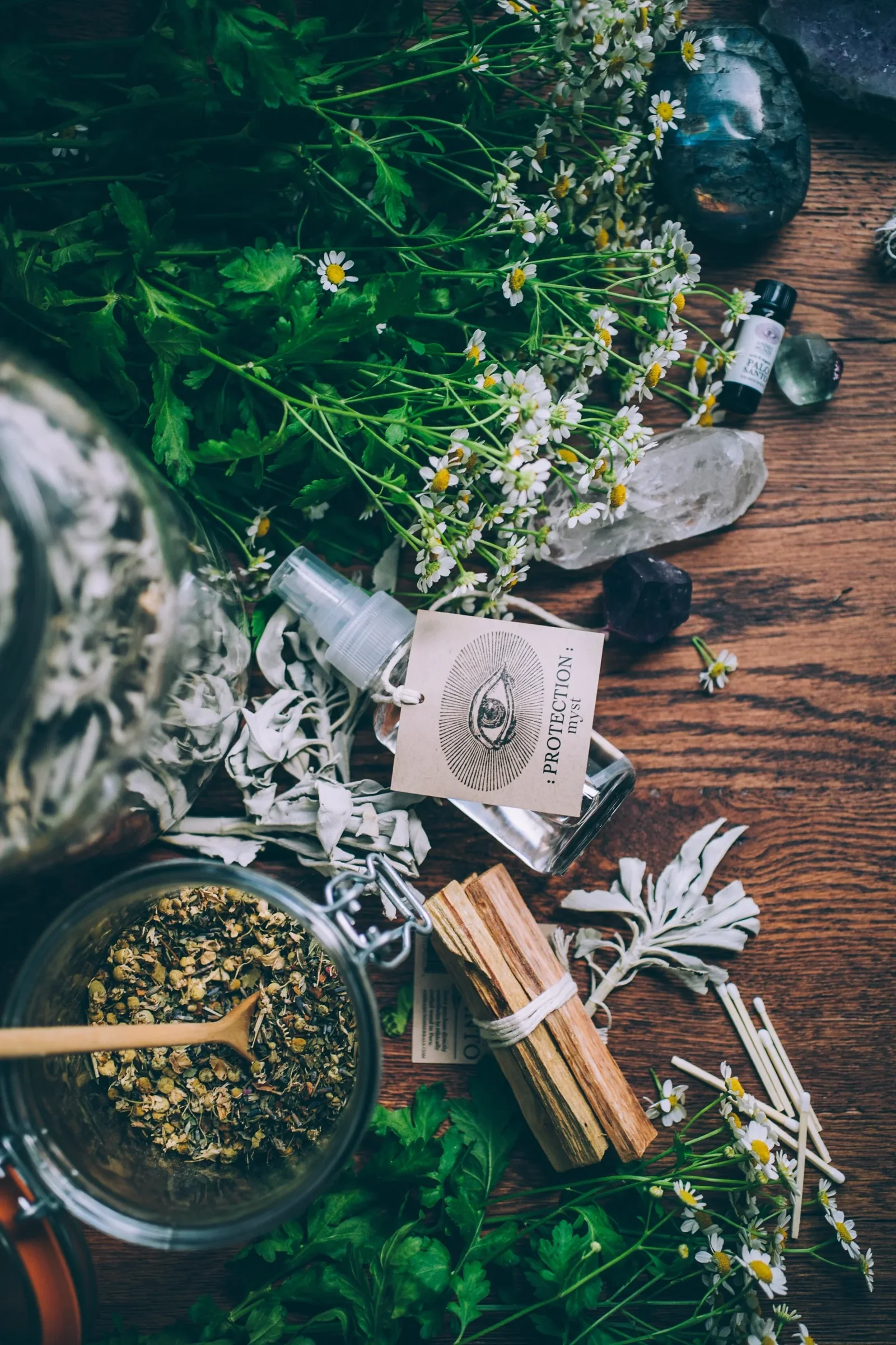 PALO SANTO Zaščitna vodna meglica | Čiščenje avre — slika 4