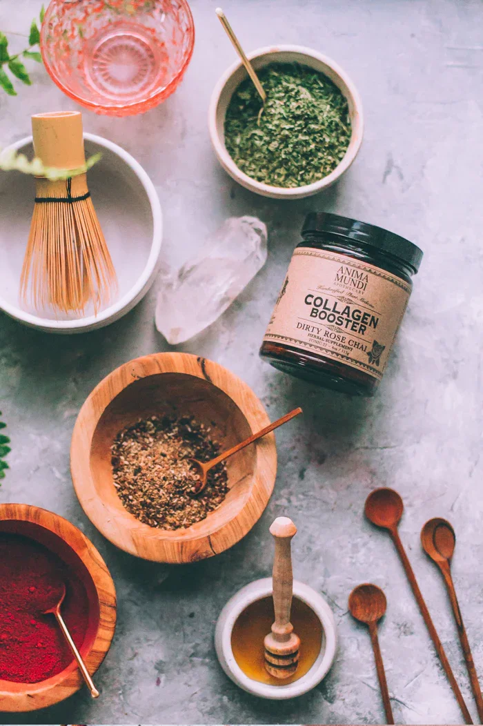 KOLAGEN BOOSTER prah | Dirty Rose Chai — slika 4