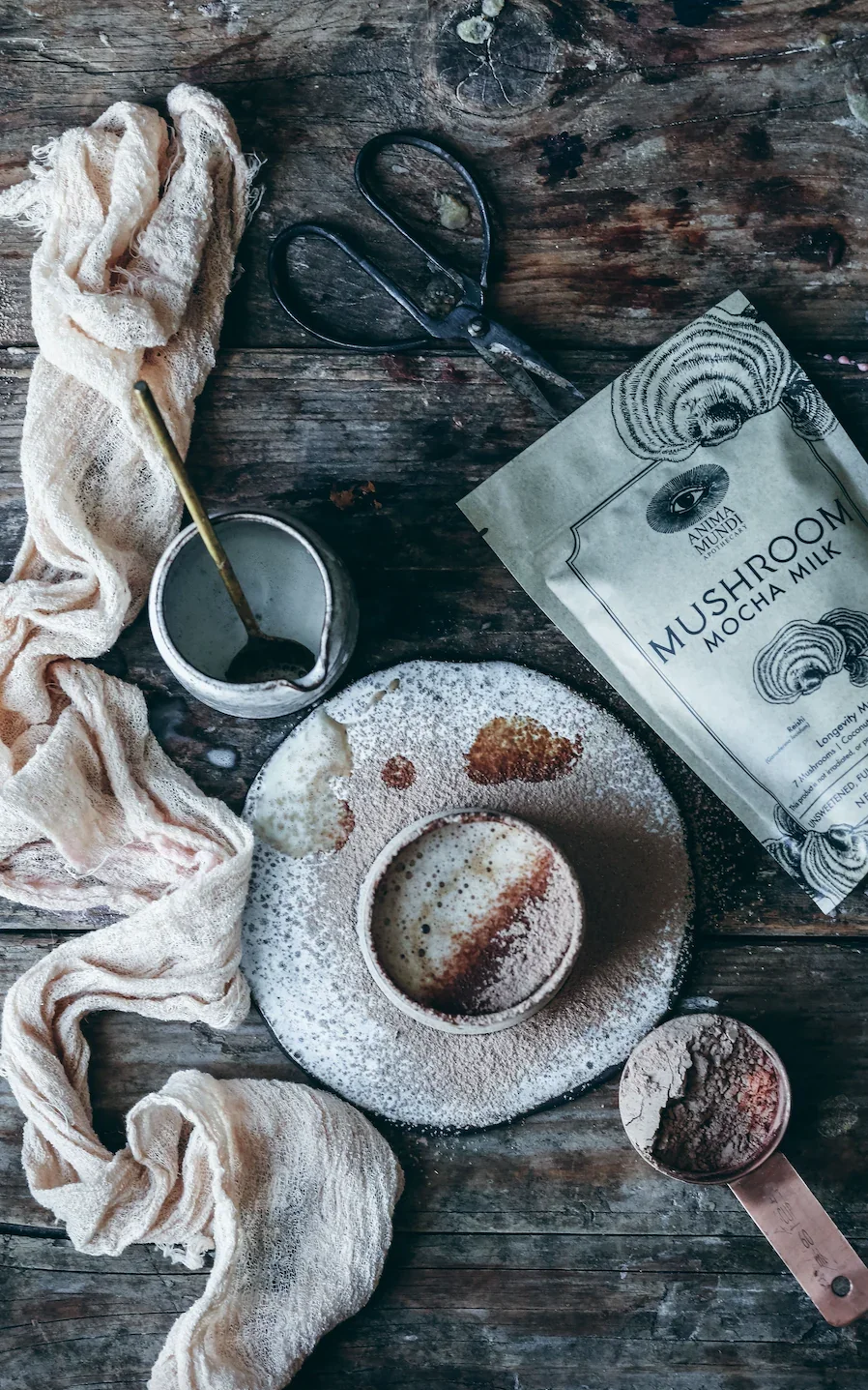 MUSHROOM MOCHA MLEKO | Sodoben napitek iz zakladnice gob