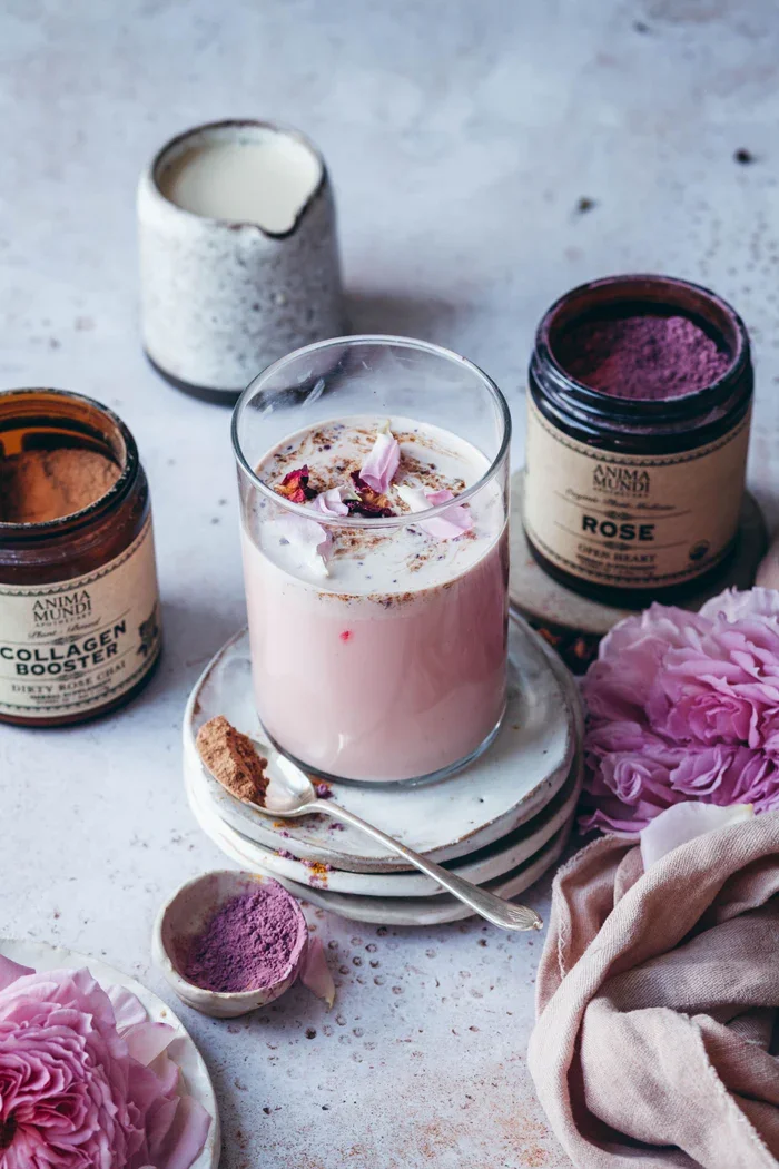 KOLAGEN BOOSTER prah | Dirty Rose Chai — slika 2