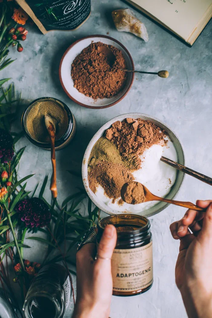 ADAPTOGENIC prah | 7 tradicionalnih gob + kakav — slika 3