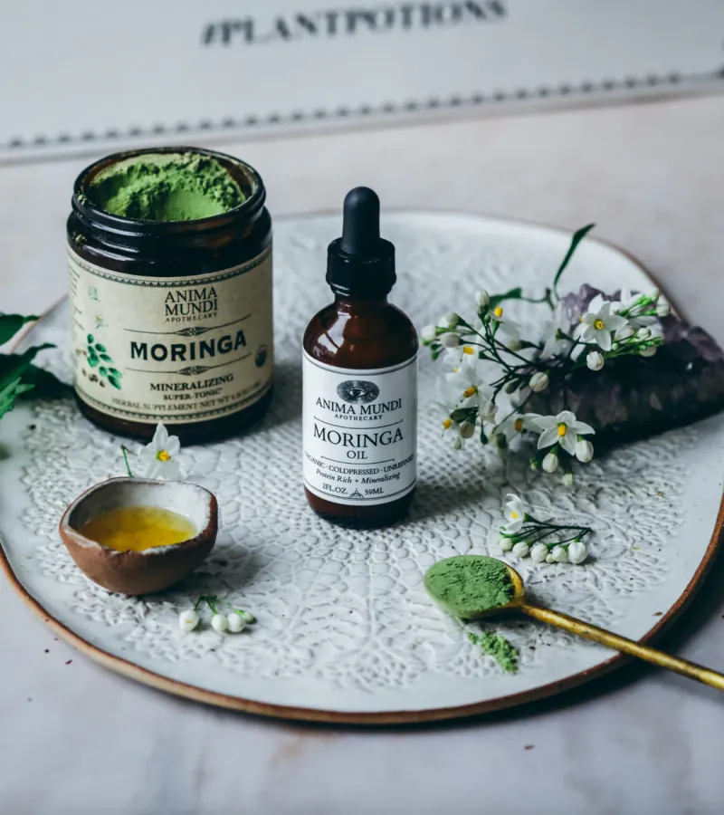 MORINGA OLJE | Ekološko, hladno stiskano, nerafinirano