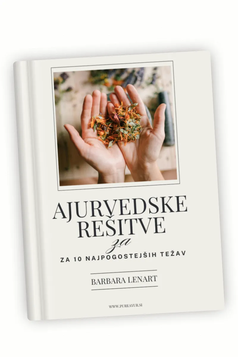 AJURVEDSKE REŠITVE za 10 najpogostejših težav – e-knjiga