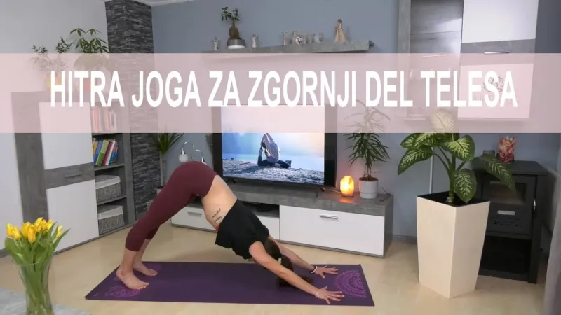 Hitra joga za zgornji del telesa