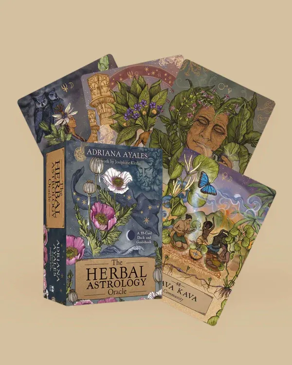 ANIMA MUNDI HERBAL ASTROLOGY ORACLE – Komplet kart in vodič