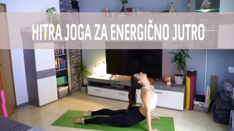 Hitra joga za energično jutro