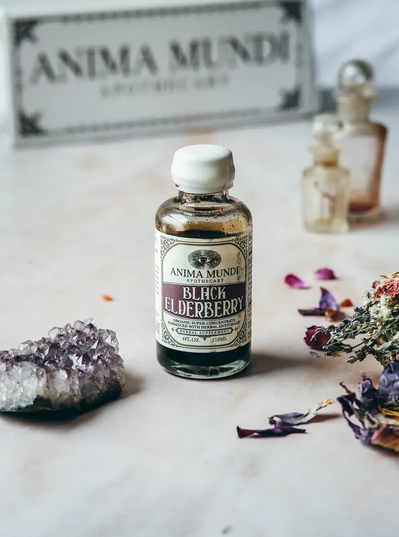 ČRN BEZGOV SIRUP | ekološka formula brez dodanega sladkorja